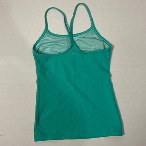 Lululemon racer back tank top with built in support